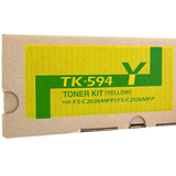 TK594 Kyocera TK594Y Toner Cartridge Yellow